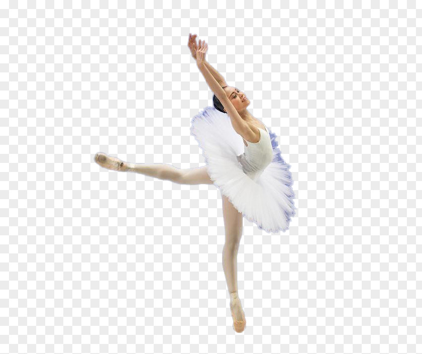 White Ballet Dancer PNG
