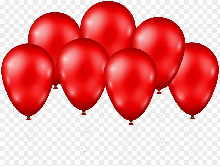 Balloons Red Transparent Clip Art Image RedBalloon 99 Luftballons PNG