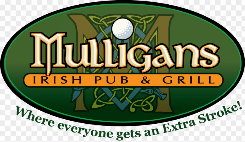 Bar Pub Mulligans Irish & Grill Restaurant Logo PNG