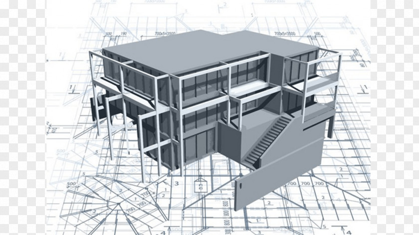 Building Information Modeling Architecture Blueprint PNG