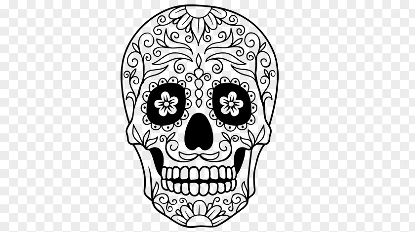 Frida Kalo Calavera Coloring Book Skull Day Of The Dead Mexican Cuisine PNG