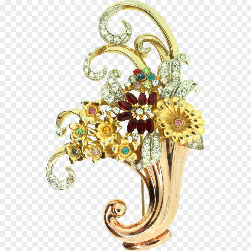 Jewelry Rhinestone Brooch Imitation Gemstones & Rhinestones Corocraft Jewellery Costume PNG
