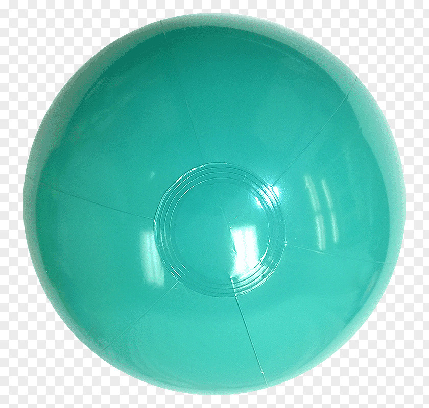 Robin Egg Blue Plastic Beach Ball Turquoise PNG