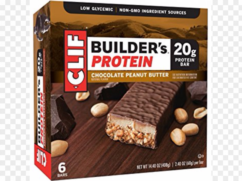 Chocolate Bar Clif & Company Protein Energy Peanut Butter PNG