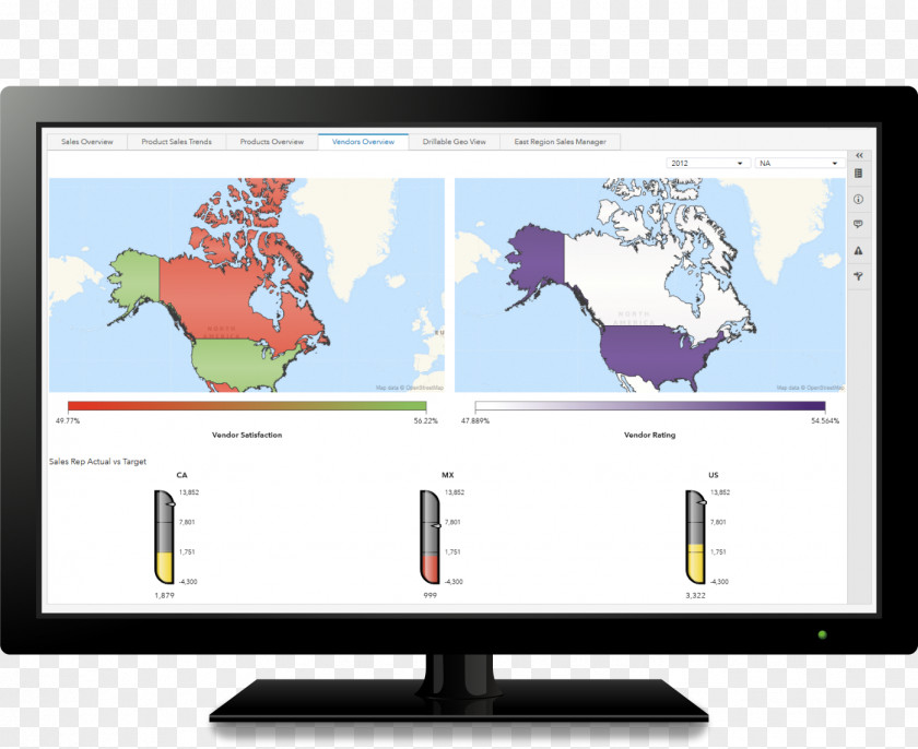 Computer Monitors Analytics Information Big Data Visualization PNG
