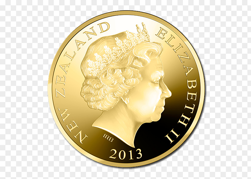 Gold Coins New Zealand Dollar Silver Coin Proof Coinage PNG