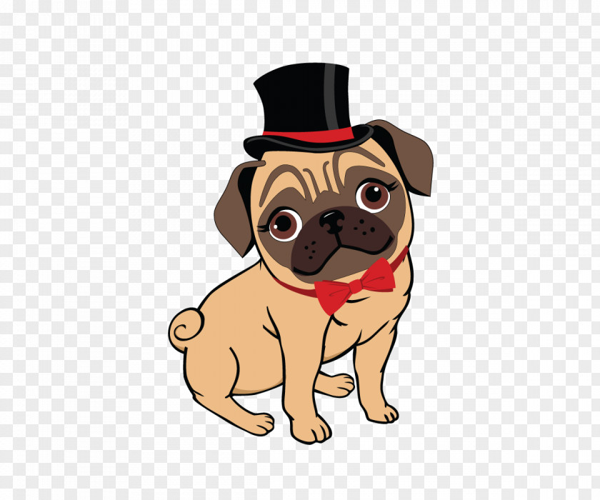 Pug Puppy Canidae Toy Dog Logo PNG
