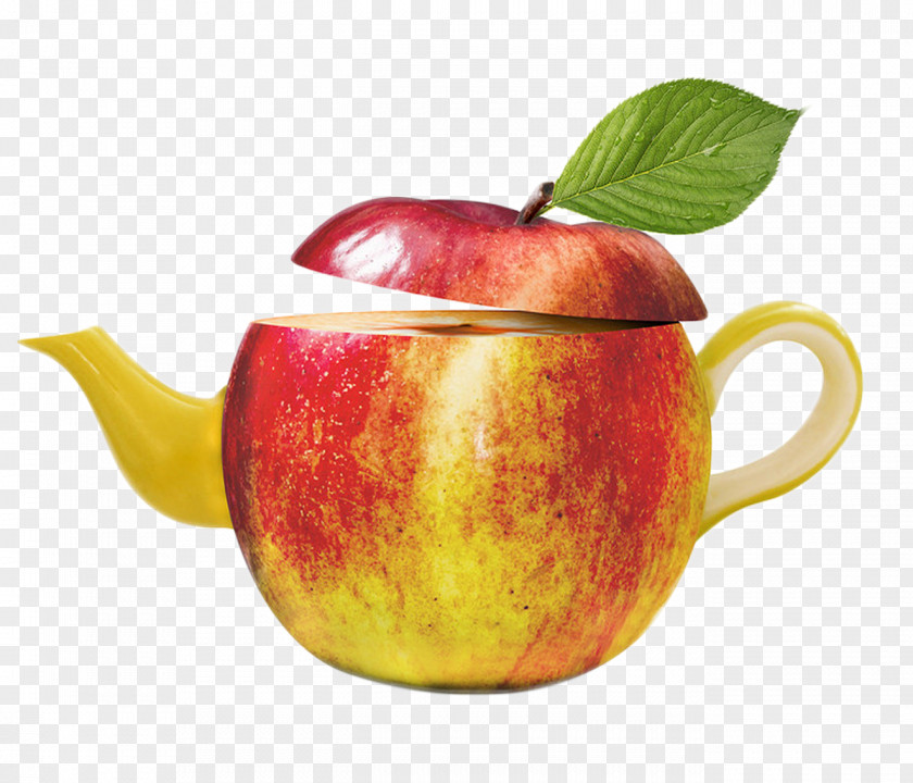 Teapot Apples Apple Photography PNG