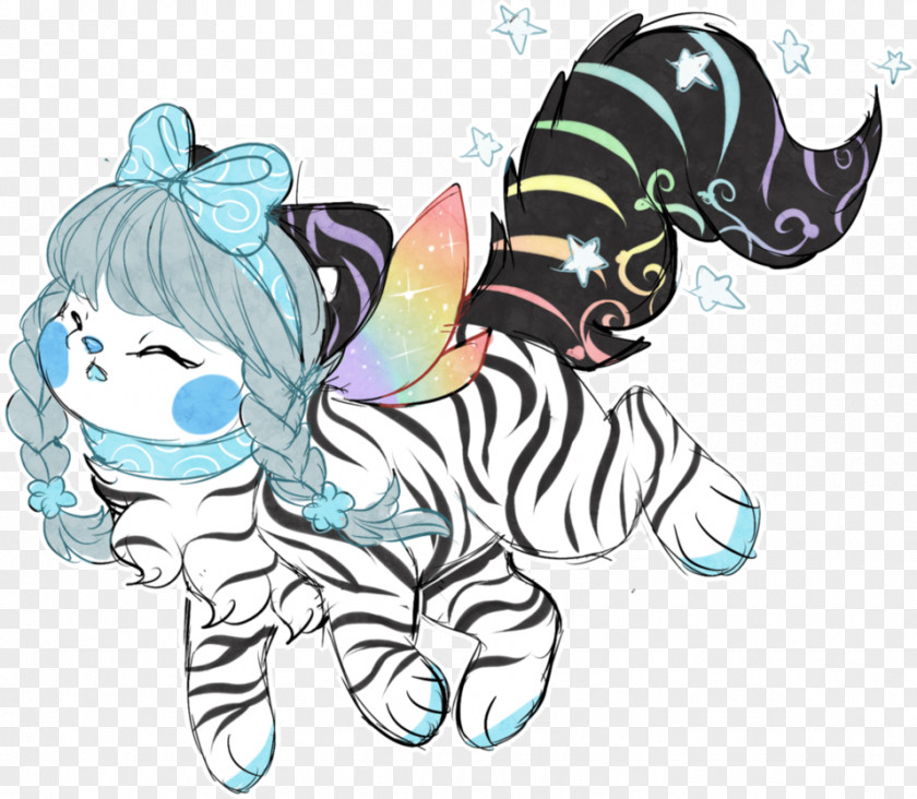 Zebra Horse Cat Clip Art PNG