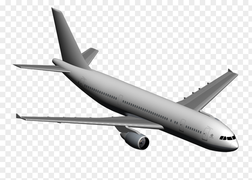 Airplane Aircraft Boeing 767 Image PNG