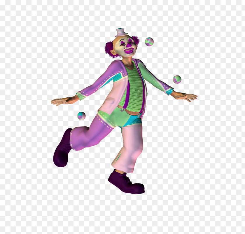 Nd Clown PhotoScape Costume PNG