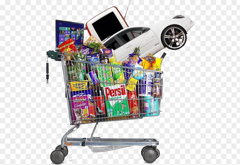 Shopping Cart Supermarket Grocery Store Retail Food PNG