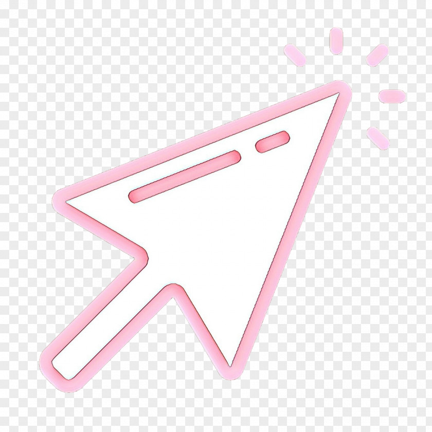 Symbol Triangle Pink Line Material Property Font Logo PNG