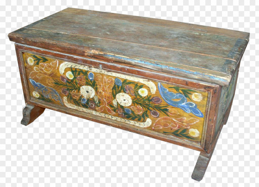 Antique Rectangle Drawer PNG