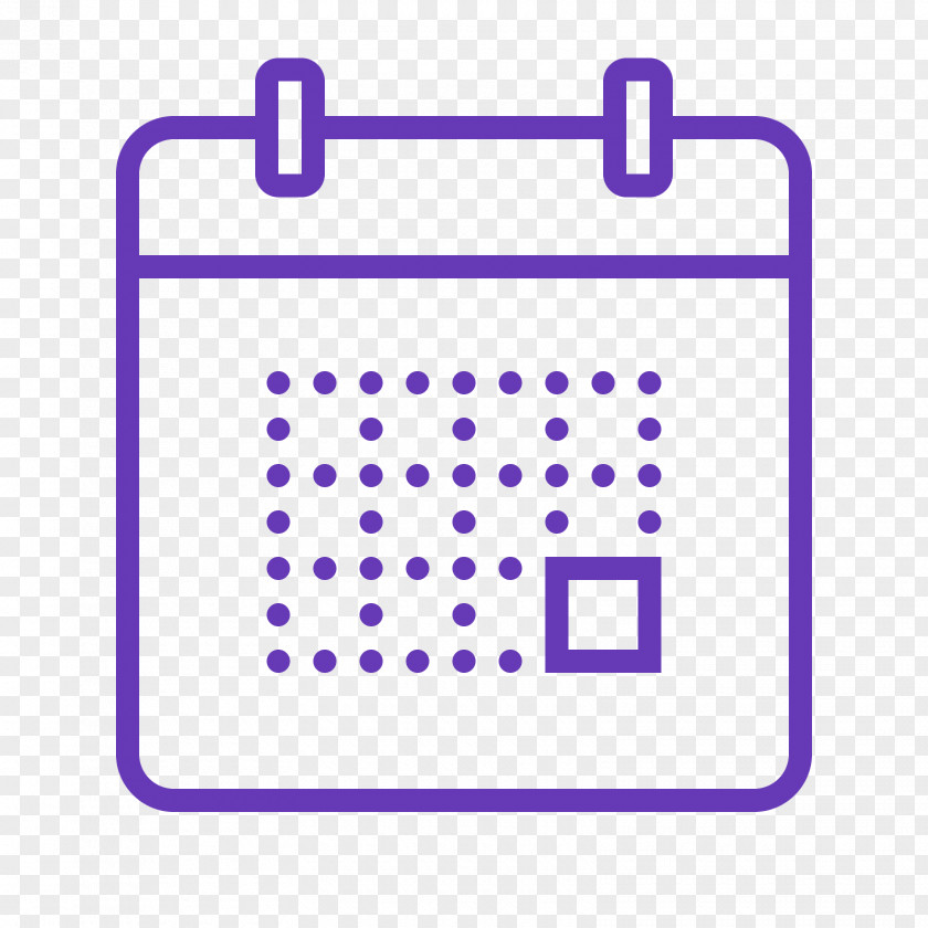 Brush Colour Calendar PNG