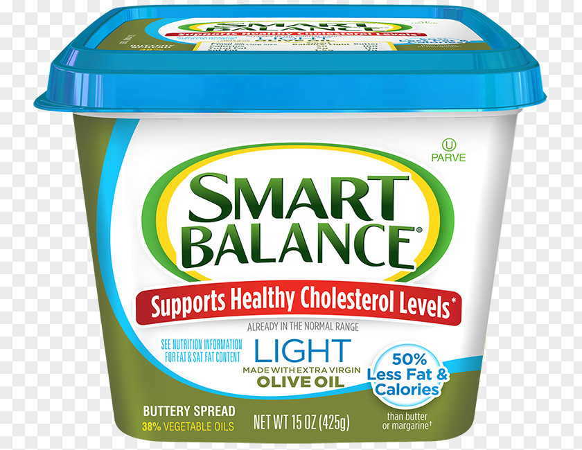 Butter Smart Balance HeartRight Light Buttery Spread Olive Oil PNG