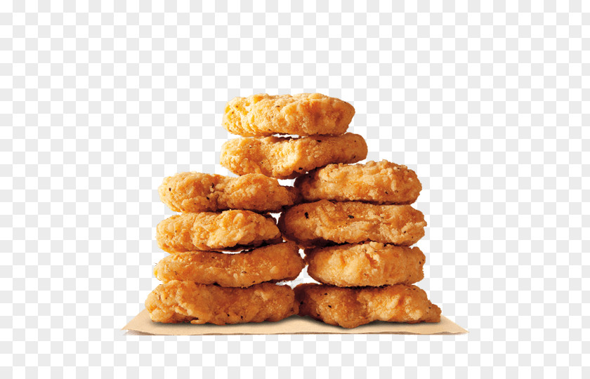 Delicious Meat Burger King Chicken Nuggets Crispy Fried Fingers French Fries PNG
