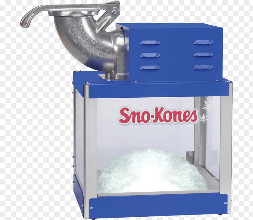 Ice Cream Snow Cone Shave Gold Medal Machine PNG