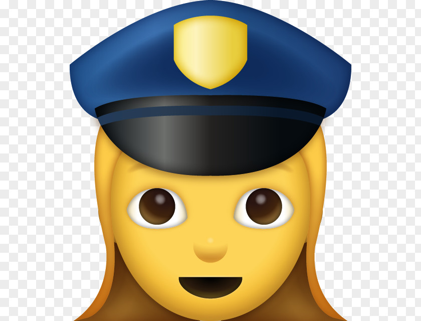 Iphone IPhone Emoji Smiley Police Officer PNG
