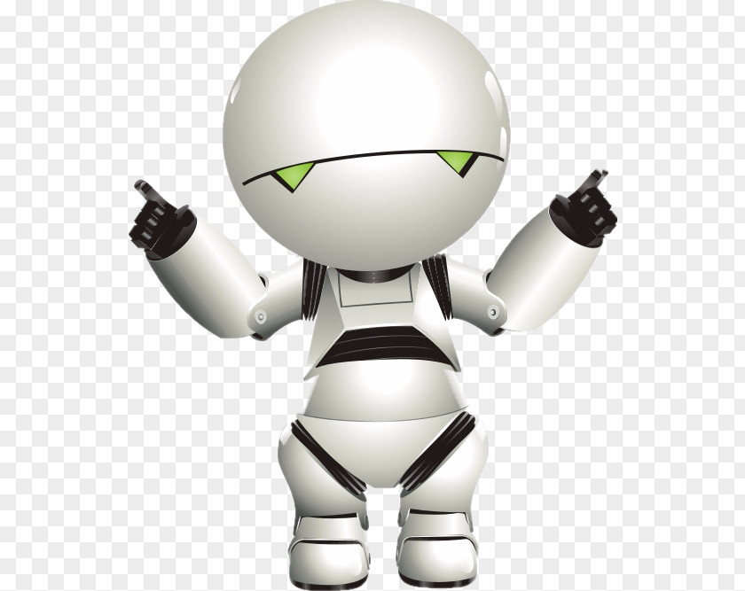 Marvin The Hitchhiker's Guide To Galaxy Ford Prefect Paranoid Android Character PNG