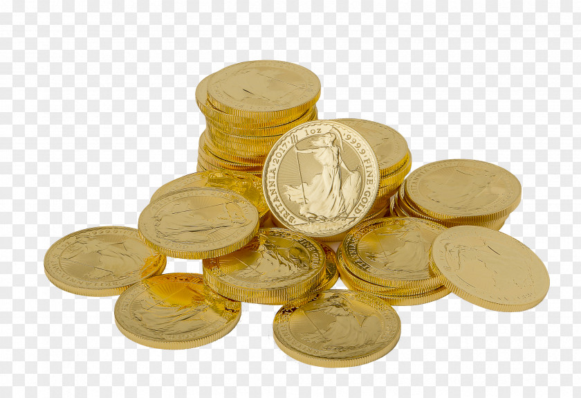 Silver Coin Gold Bar Bullion PNG