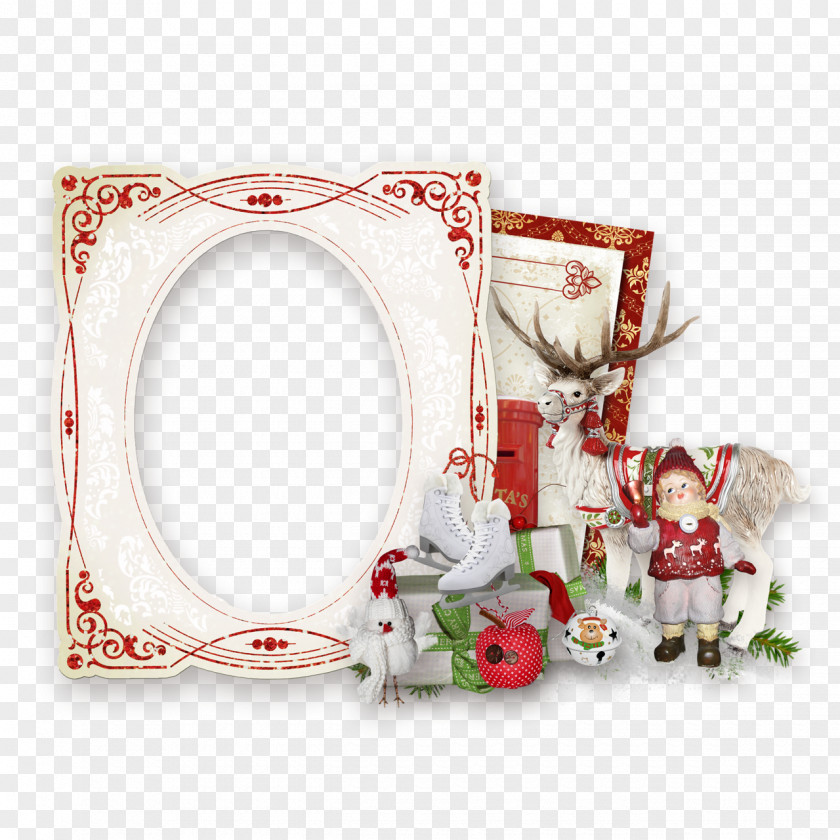 103 Christmas Picture Frames Clip Art PNG