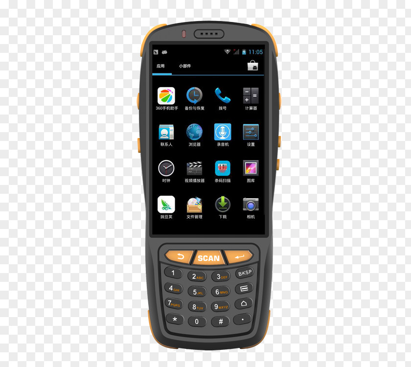 Android PDA Barcode Scanners Handheld Devices Computer Software PNG