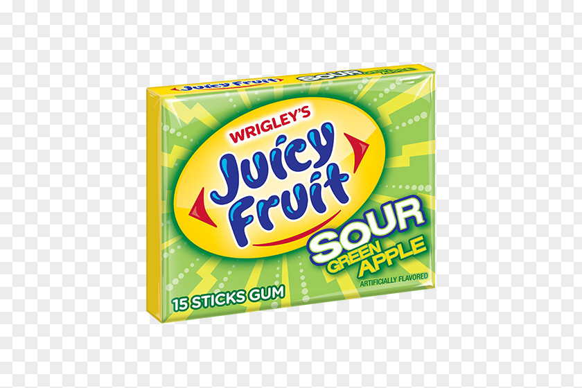 Chewing Gum Sour Juicy Fruit Wrigley Company Watermelon PNG