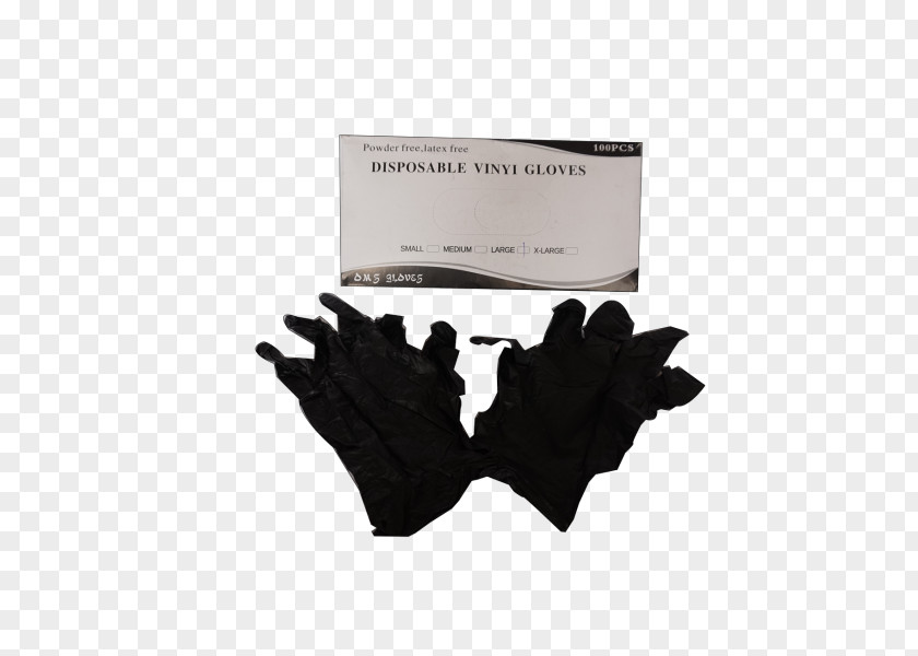 Disposable Nitrile Gloves Product Design Font Glove PNG