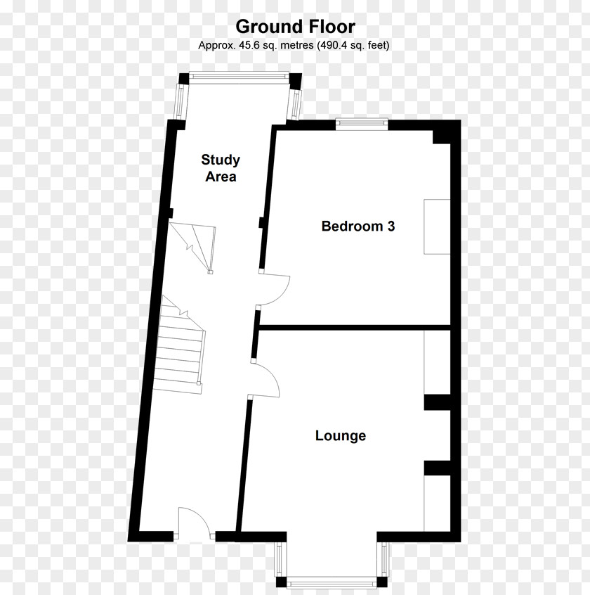 Line Paper Floor Plan White PNG