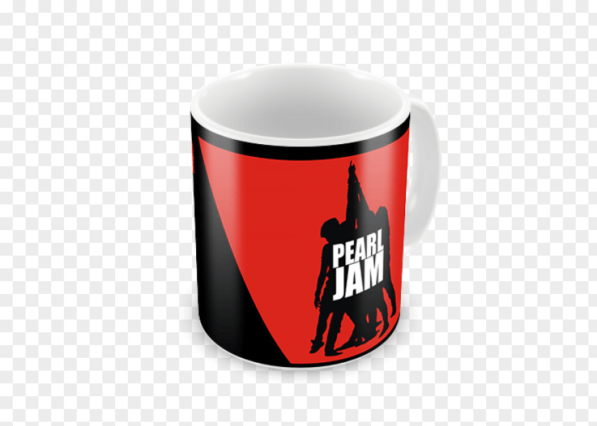 Pearl Jam Coffee Cup Brand Mug PNG