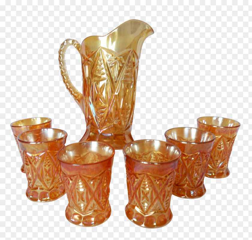 Vase Jug Brockwitz Pitcher Glass PNG