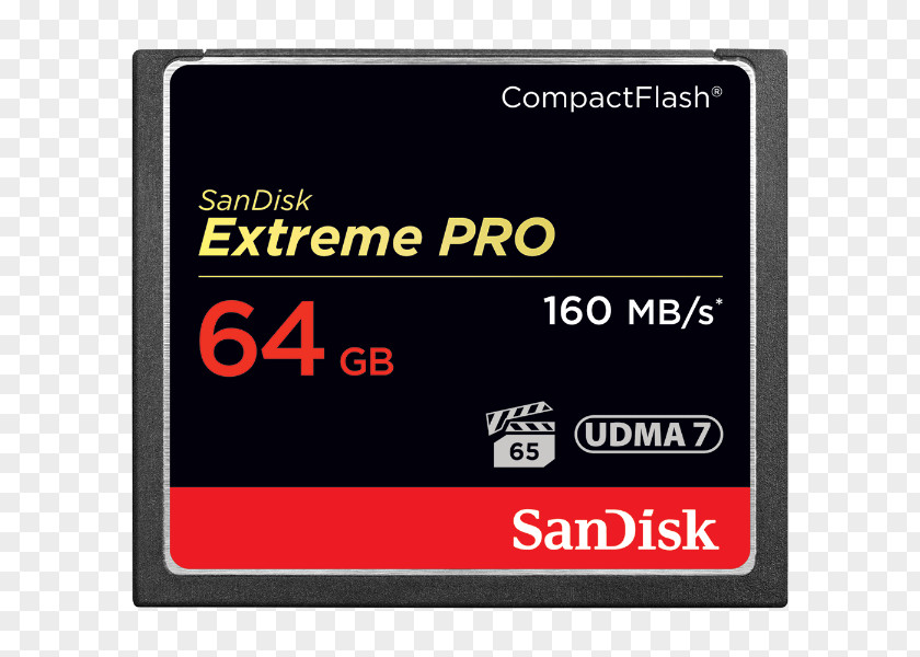 CompactFlash Flash Memory Cards SanDisk Computer Data Storage UDMA PNG
