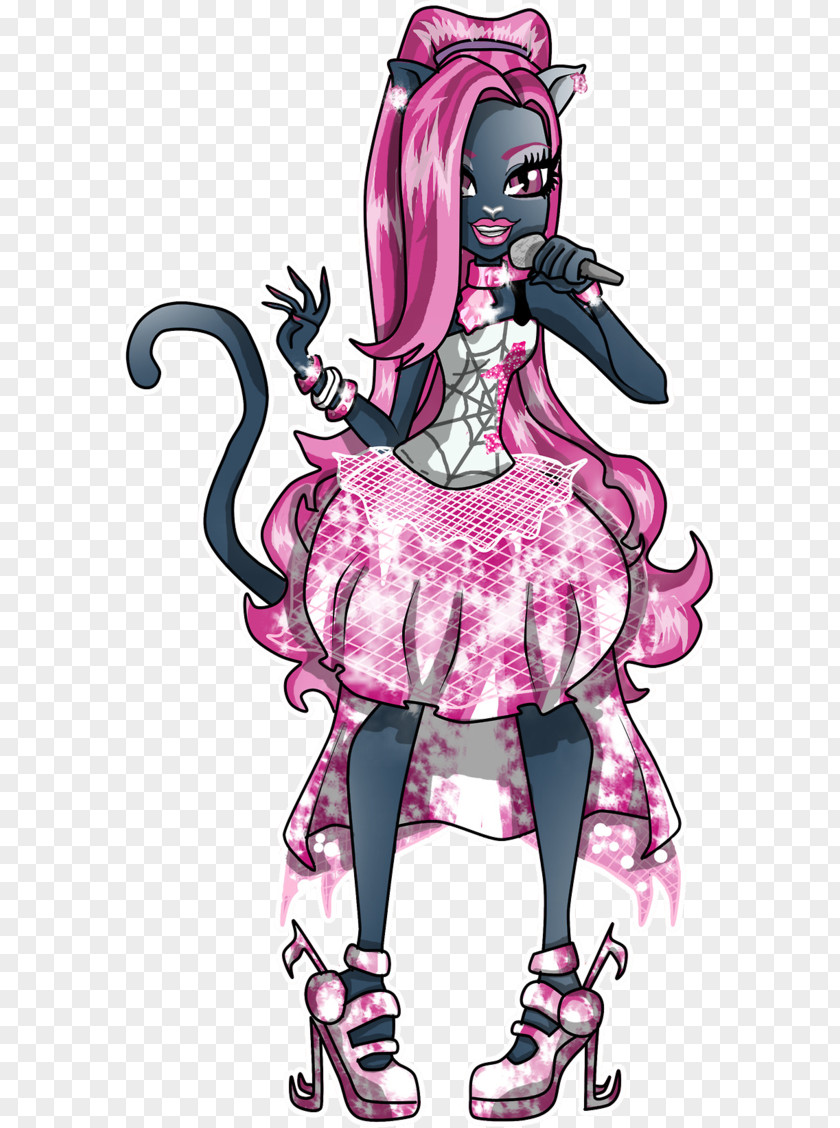 Doll Monster High Friday The 13th Catty Noir Toy Mattel PNG