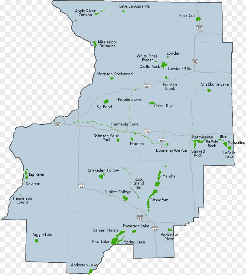 Natural Minerals Trail Map Delabar State Park Illinois Parks Donnelley/Depue PNG