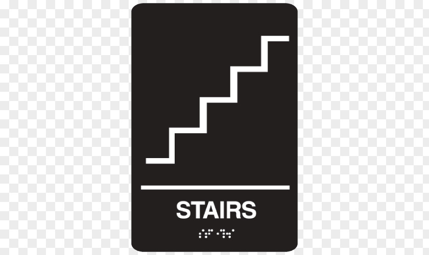 Stairs Logo Braille Font PNG