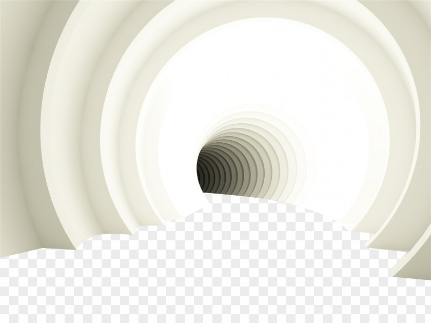 A Spiral Tunnel Gate Angle Daylighting PNG