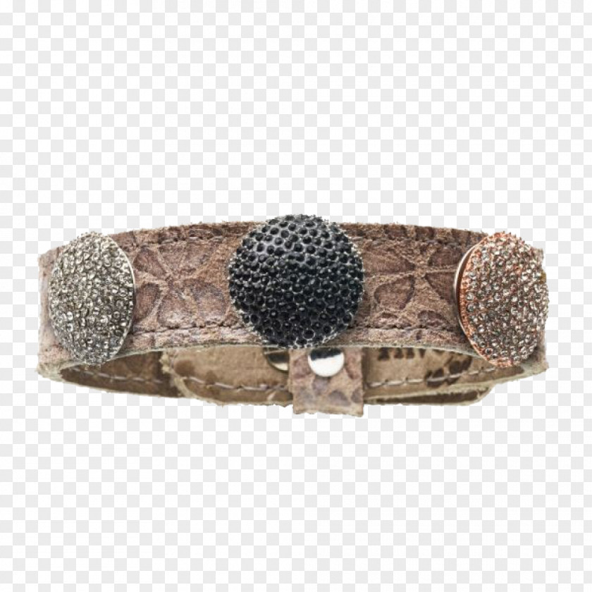 Belt Bracelet Buckles Brown Leather PNG