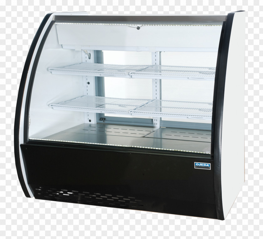 Display Box Delicatessen Home Appliance Refrigeration Glass Refrigerator PNG
