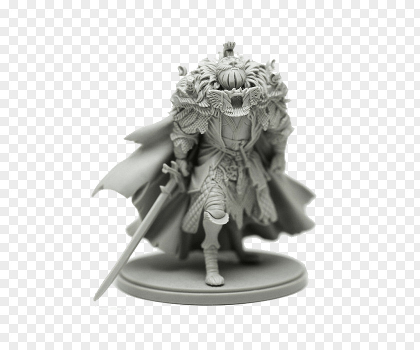 Hand Painted Kingdom Death: Monster Percival Black Knight Game PNG