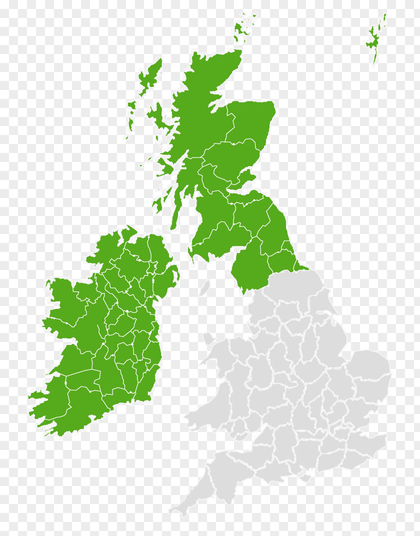 Map Ireland England British Isles PNG
