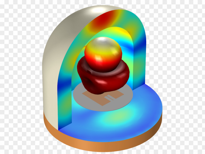 Microwave Radome Aerials Directivity COMSOL Multiphysics PNG