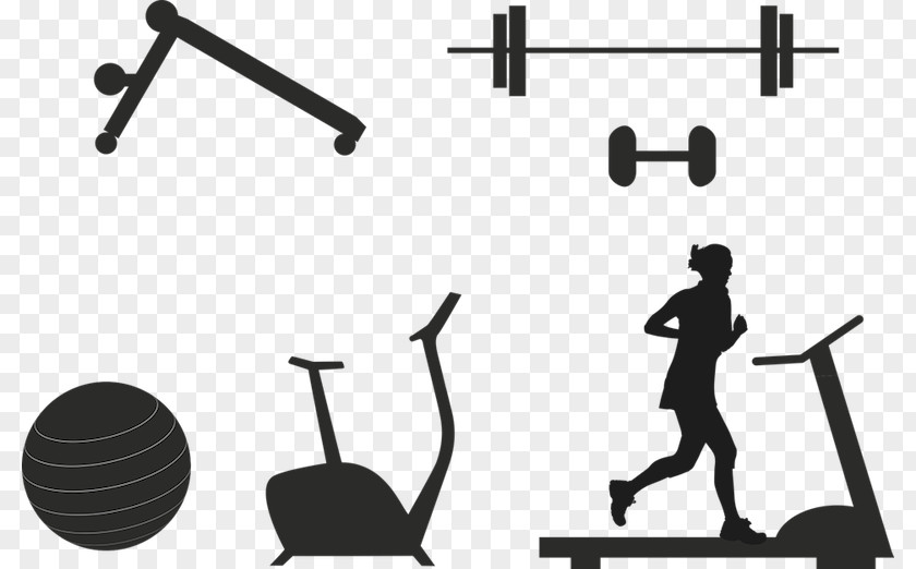 Sports Equipment Balance Fitness Cartoon PNG