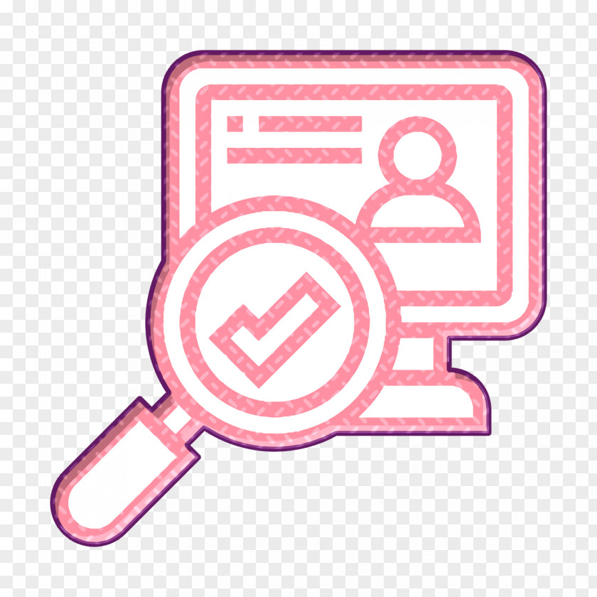 Business Recruitment Icon Online PNG