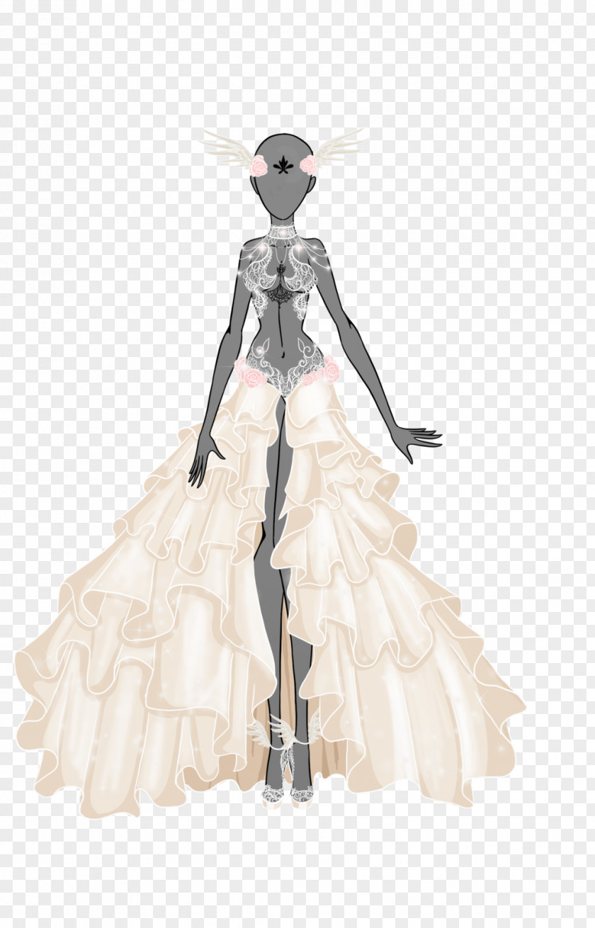 Feel The Wind Costume Design Gown PNG