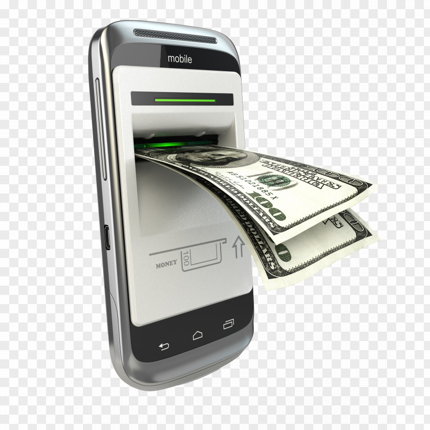 Finance Business Mobile Banking Online Phone Payment PNG
