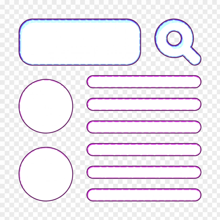 Ui Icon Wireframe PNG