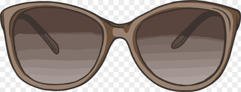 Vector Painted Sunglasses Designer Drawing PNG