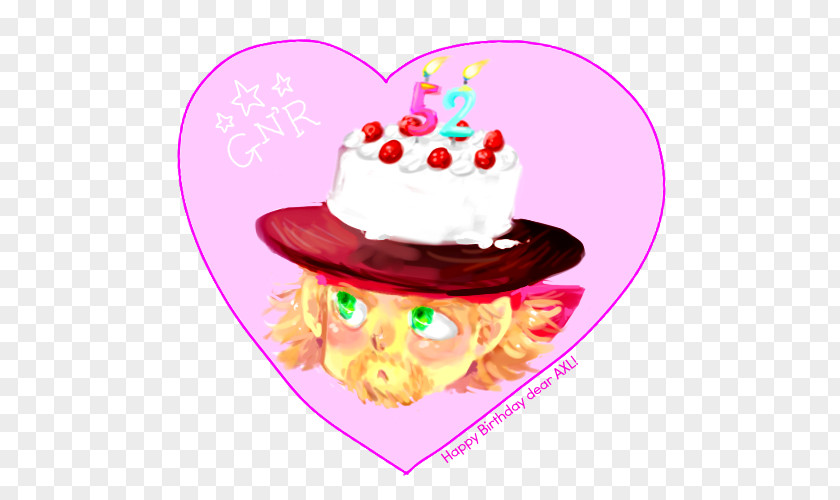 Axl Watercolor Artist Royal Icing Buttercream Drawing PNG