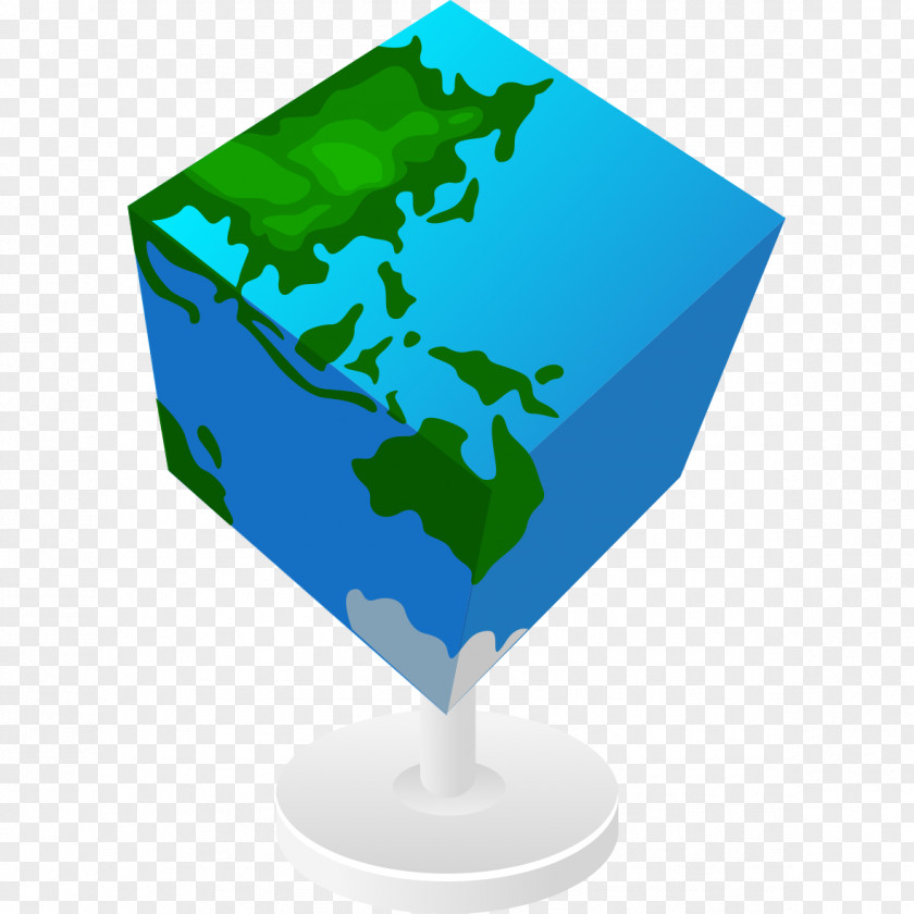 Blue Three-dimensional Model Earth Computer Graphics PNG